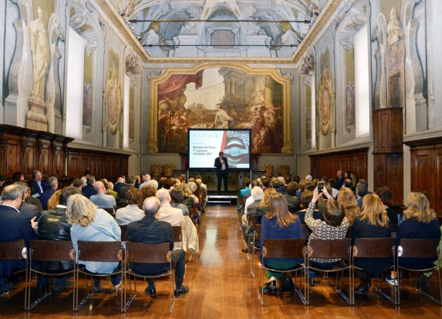 La sala del cenacolo del Museo della Scenza e della tecnologia di Milano