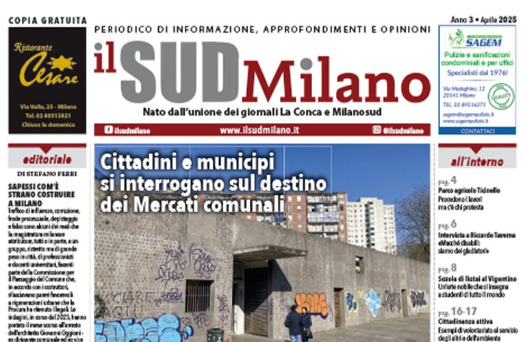 Miniatura della prima pagina del periodico di informazione il SUD Milano