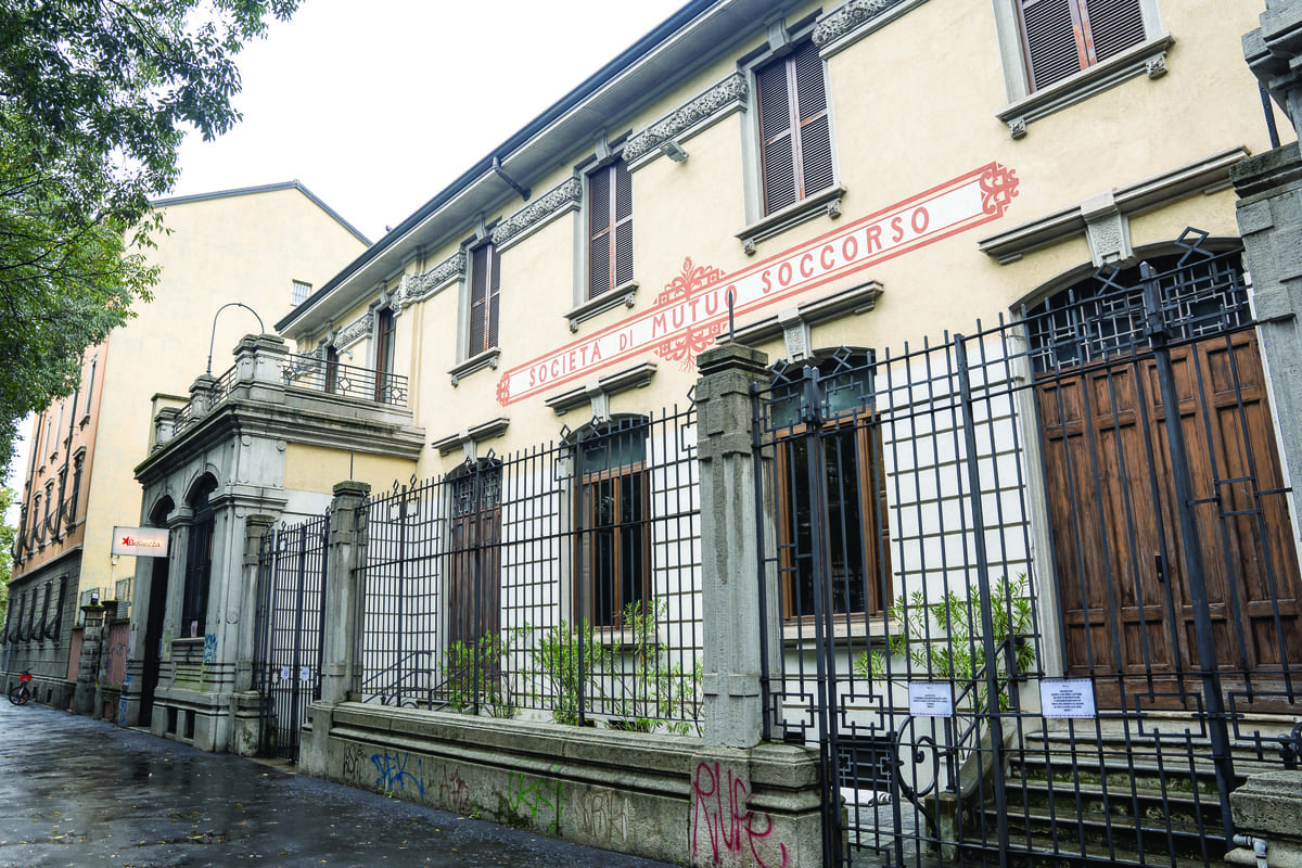 La facciata del Circolo Arci Bellezza. Foto Diletta Radaelli.