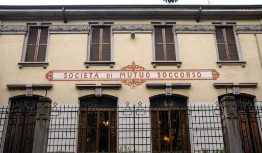 L'antico edificio che ospista il Circolo Arci Bellezza. Foto Diletta Radaelli.